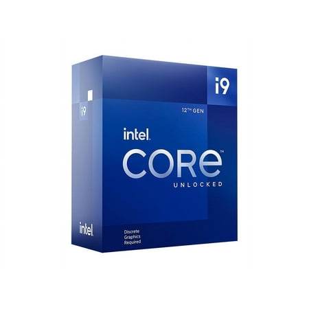 Intel - Core i9-12900KF Desktop Processor 16 (8P+8E) Cores up to 5.2 GHz Unlocked  LGA1700 600 Series Chipset 125W