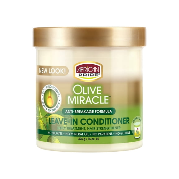 African Pride Olive Miracle Leave-in Conditioner 15 oz