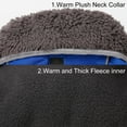 thumbnail image 5 of Tineer Reflective Thicken Dog Jacket Vest Winter Warm Pet Outfit Jacket Coat with Harness Hole for Small Medium Large Dogs for Cold Weather(XL,Blue), 5 of 8