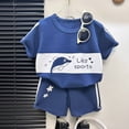 thumbnail image 2 of UAYOTSE Kids & Toddler Boys Pajamas 2 Piece Pjs Set Cotton Sleepwear short Sleeve Summer Set for 0 6 12 18 24 M,Sizes 3-4 Years, 2 of 6