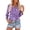 (Fashion 38)Purple, variant on Aimik Raglan Henley Blouse for Women Summer Notch V Neck 3/4 Sleeve Loose Holiday Casual Wear Lightweight Blouse