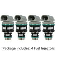thumbnail image 5 of LABLT 4Pcs Fuel Injector 17113197 for GMC Chevy Cavalier Buick Pontica 2.2L 17113124 Fits select: 1994-1997 CHEVROLET S TRUCK S10, 1996 OLDSMOBILE CIERA SL, 5 of 5