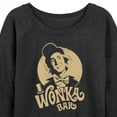 thumbnail image 3 of Willy Wonka & The Chocolate Factory - Wonka Bar - Women's Lightweight French Terry Long Sleeve Shirt, 3 of 5