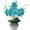 Blue#1, variant on Briful Artificial White Phalaenopsis Orchid Flower Arrangements 20.8" Faux Orchid Flower in Silver Pot Orchid Centerpiece for Dining Room Table