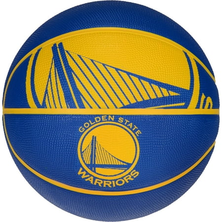 Golden State Warriors Rookie Basketball - Spalding Golden State Warriors Courtside Team Basketball
