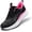 Black, variant on OrthoComfoot Women's Orthopedic Road Running Shoes: Comfortable Arch Support Athletic Sneakers for Walking, Training and Everyday Wear