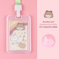 thumbnail image 1 of Cute Creative Horizontal Vertical With Lanyard Id Card Holder Employee Access Card Bus Badge Card Cover Badge Holder WholesaleRussian Federation He Qiyong unisex, 1 of 2