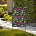 thumbnail image 4 of Wukai Colorful Dinosaur Garden Flags Double Sided Welcome Garden Yard House Flags Outside Outdoor House (Only Flag), 4 of 8