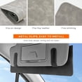thumbnail image 3 of Sun Visor Extender for Car, Anti-Glare Sunvisor Extension Shade Attachment for Safe Driving, Clip-On Sun Blocker Sunshade Extender Protect Driver Passenger from UV Rays (Spot Gray), 3 of 6