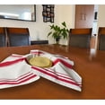 thumbnail image 3 of Trapos de Cocina 100% Algodón - Pack de 6 - Blanco con Amarillo y Blanco con Rojo - Multiusos para Secar, Decorar y Cubrir Alimentos - Lavables y Reutilizables, 3 of 3