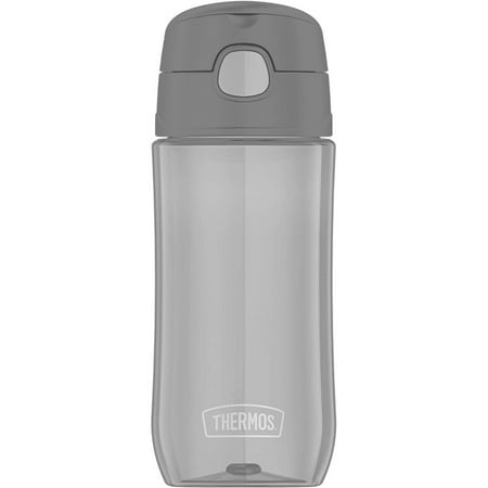 

Thermos 16 oz. Kid s Funtainer Plastic Water Bottle w/ Spout Lid - Cool Gray