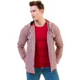 thumbnail image 2 of Sweat à Capuche en Laine Européenne Rouge Veste Chaude d'Hiver, L, 2 of 6