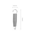 thumbnail image 2 of BESTYASH 2Pcs Bass Drum Pedal Spring Silver Metal Drum Foot Pedal Replacement Part, 2 of 8