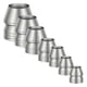 thumbnail image 3 of Hammer Handle Wedges Metal Tool Reinforcement Prevent Loosening Fill Gaps Silver 7Pcs, 3 of 5