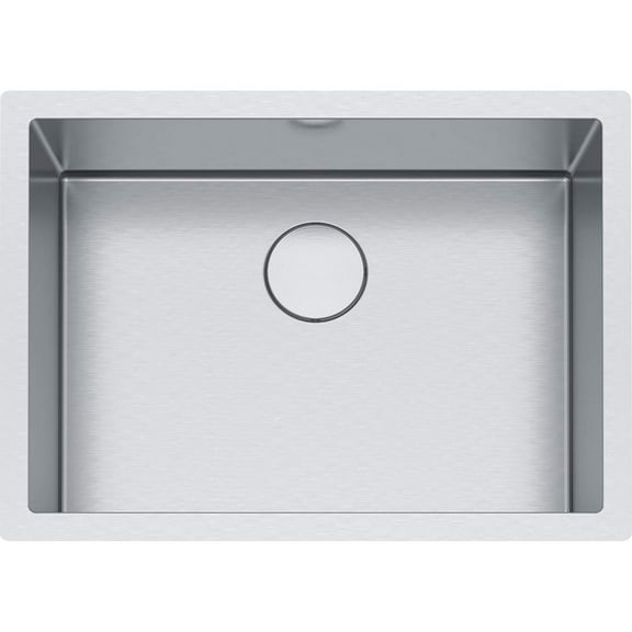 Franke PS2X110-24 Professional 2 Undermount 16G Stainless Steel Single Bowl Kitchen Sink for 30" minimum Cabinet Sizes