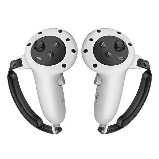 Adjustable Anti-Slip Grip Cover for Meta Quest 3 Controllers - Silicone Protective Case for Enhanced Durability