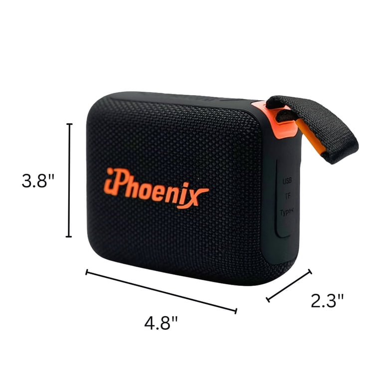 IPHOENIX IP-570 Bluetooth Portable Speaker with Charging Chord and