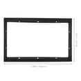 thumbnail image 2 of Raindrops Car Stereo Installation Kit Car Stereo Frame Black 1Pack, 2 of 8