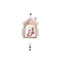 thumbnail image 1 of Wosthever Colgante de Navidad, decoración navideña, accesorios para festivales, artesanía de madera, decoraciones para el hogar, calcomanía para Kits de decoración para fiestas Anciano Wosthever HA070250-01B, 1 of 6