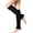 Black, variant on Leg Warmers for Women - Leg Warmers 80s Ribbed Knitted Long Socks for Yoga Party Sports Fashion Accessories