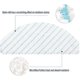 thumbnail image 4 of 50Pcs Mop Pads for Ecovacs Deebot OZMO T8 AIVI, T8 Max, T9 Power/Max T10 Robot Vacuum Cle, 4 of 5
