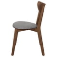 thumbnail image 6 of Alfredo Dining Side Chair Grey and Natural Walnut (Set of 2), 6 of 13