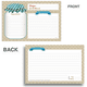 thumbnail image 3 of Tarjetas de recetas para novias Tarjetas de recetas de cocina de doble cara Tarjetas de recetas de color verde salvia Tarjetas de notas para bodas, 3 of 5