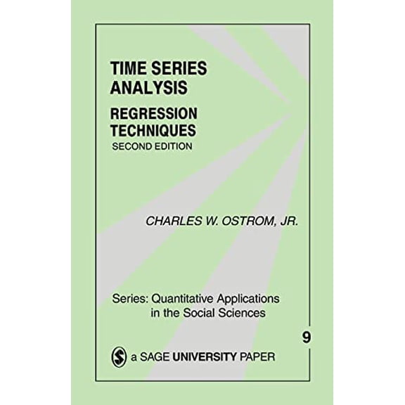 Pre-Owned Time Series Analysis: Regression Techniques (Paperback) 0803931352 9780803931350