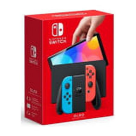 Cola Nintendo Switch Modelo OLED Neón