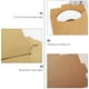 thumbnail image 3 of EeaseMX 1 juego de 50 bolsas de papel marrón, bolsas de papel kraft, bolsas de sobre para archivos de CD, 3 of 7