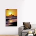 thumbnail image 4 of Great Big Canvas "Hawaii, Oahu, Kailua, Lanikai Beach, Sunrise Over Mokulua Island"  by Greg Vaughn Orange Brown   Wrapped Canvas Print Wall Artwork, 4 of 7