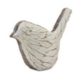thumbnail image 4 of Melrose Washed Bird Figurines - 6" - White - Set of 4, 4 of 4