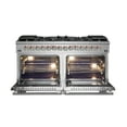 thumbnail image 4 of Capriasca - Titanium Professional 60" Freestanding Dual Fuel Range, 4 of 8