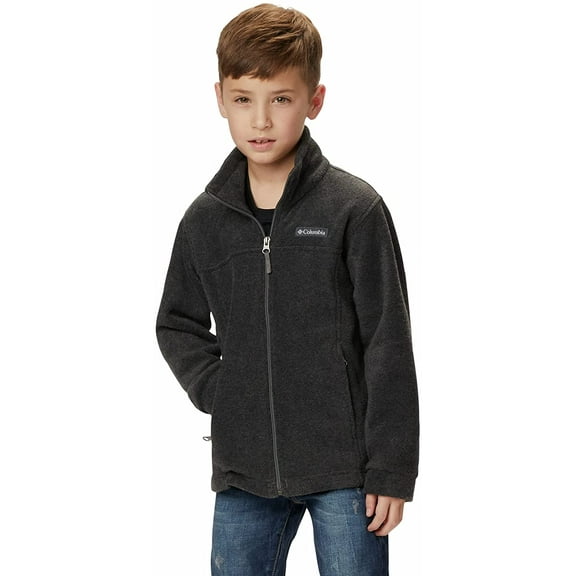 Baby & Toddler Boy Columbia Steens Mountain Fleece Jacket Color: Heather Size: 3T