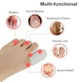 thumbnail image 3 of 4 unids Alivio de los dedos de los pies de la cubierta del tubo protector de tacones altos Frotar Irfora Protector de pulgar, 3 of 5