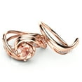 thumbnail image 2 of Unique Design Morganite Wedding Ring Set, 2 of 3