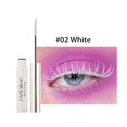 thumbnail image 3 of Color Mascara Blanco Azul Rojo Tri-Color Cos Maquillaje Larga Duradera Sin Difuminación Impermeable Base Rizado Pestañas, 3 of 6
