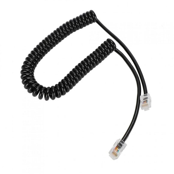 Speaker Mic Cable, Stretched Length Thick Stable Communication Lightweight Speaker Microphone Replace Cable For HM-98