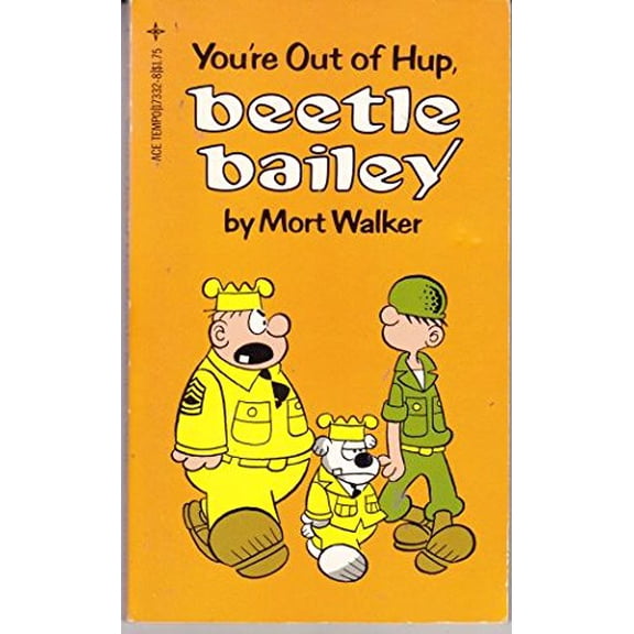 Pre-Owned You're Out of Hup, Beetle Bailey, 9780448173320, 0448173328, Paperback,