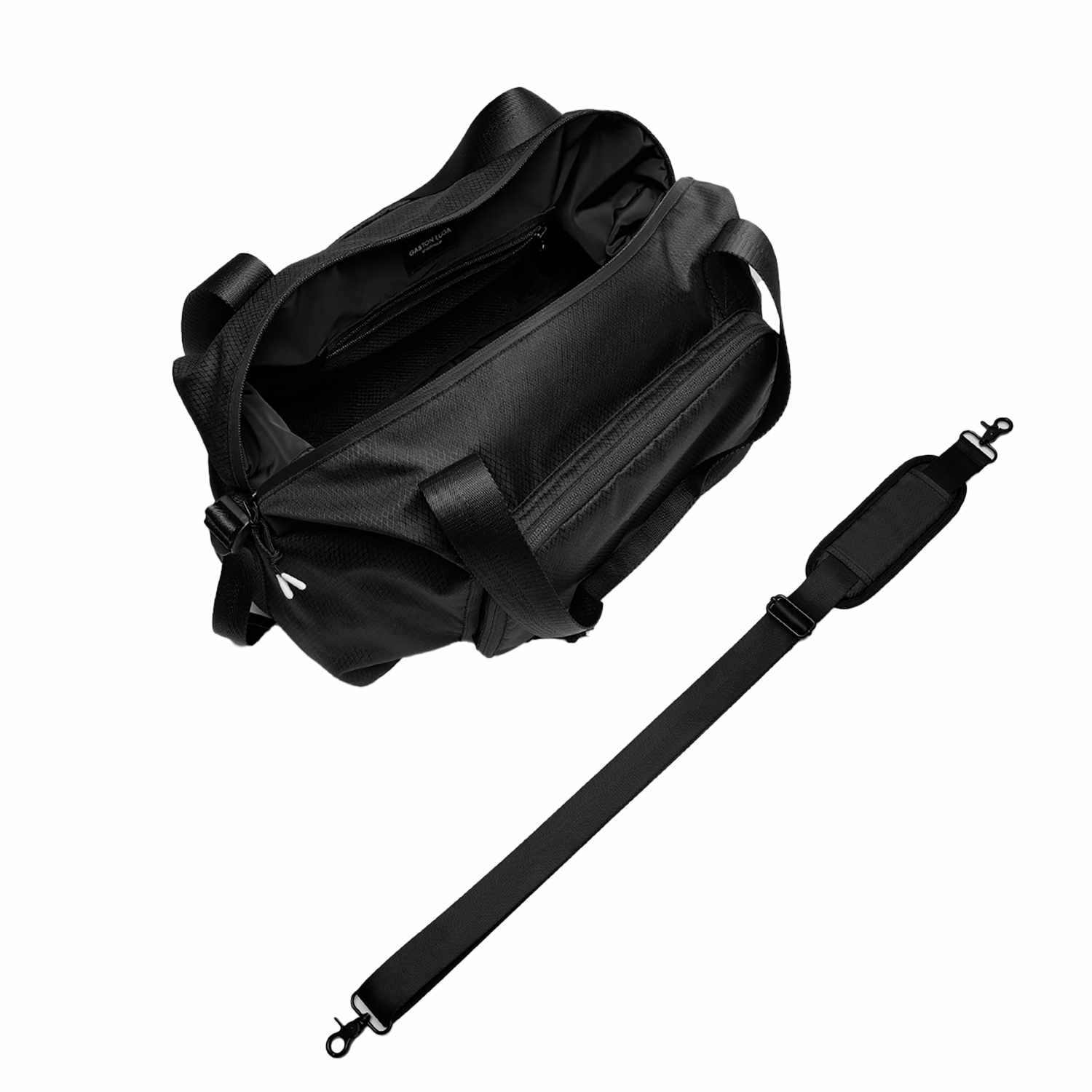 Gaston Luga Lightweight Packable Duffel Bag | Fold into a Pouch | Taupe