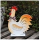 thumbnail image 1 of Ganfancp Pascua Decoraciones de Madera Gallina Formas Adornos Artesanía Regalos Rebajas Hoy Liquidación 1X Adorno de Gallo, 1 of 2