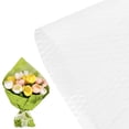 thumbnail image 1 of Uxcell Papel de Envoltura Floral de 10 Hojas, Papel de Envoltura de Flores de Malla, Papel de Envoltura de Ramo Hueco Impermeable [Blanco Crema], 1 of 1