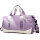 thumbnail image 1 of Bolsa de lona grande, bolsa de lona con compartimento para zapatos, bolsillo húmedo, bolsa de lona impermeable para gimnasio para mujeres y hombres, bolsa de fin de semana Oxford para fitness, camping JFHHH pequeña, 1 of 5