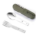 thumbnail image 4 of JKLOP Portable Multi Functional Detachable Folding Fork and Spoon Set for Camping for Home & Kitchen, 4 of 6