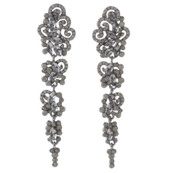 Crystal Rhinestone Post Earrings