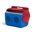 thumbnail image 6 of Igloo Playmate KoolTunes 14 QT Hardsided Cooler with Built-In Bluetooth Speakers, Americana, 6 of 24