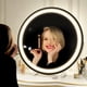 thumbnail image 2 of Espejo de tocador ROLOVE, 18 pulgadas, iluminado, para maquillaje Smart Touch, blanco, 2 of 7