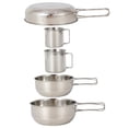 thumbnail image 4 of OULII 5Pcs/Set Travel Cookware Featuring Round Design for Camping Outdoor Use, 4 of 8