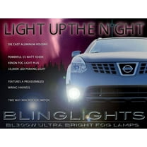 For 2008 2009 2010 Nissan Rogue Xenon Fog Lamps Driving Lights Kit