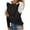 Black, variant on ICHUANYI Women’s Fashion Long Sleeve Tops Lace Colorblock Casual Loose Blouses Shirts Fall Winter Clothing 2023